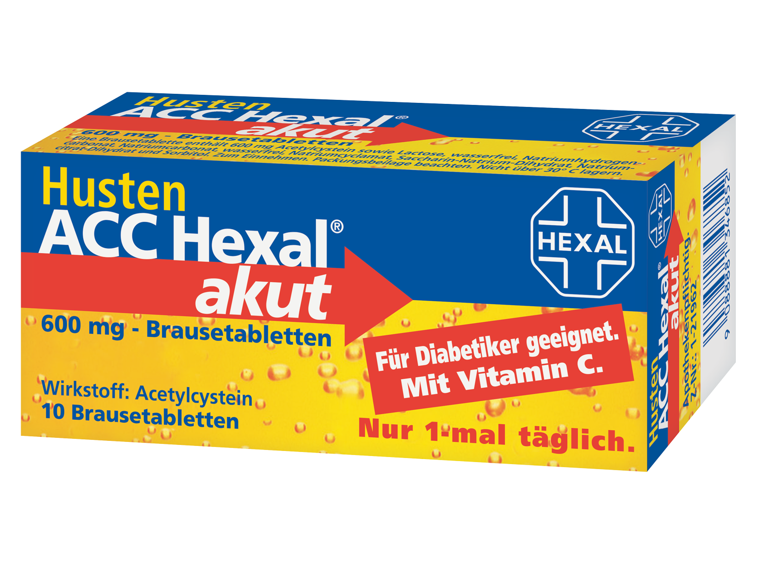 Husten ACC Hexal® akut 600 mg