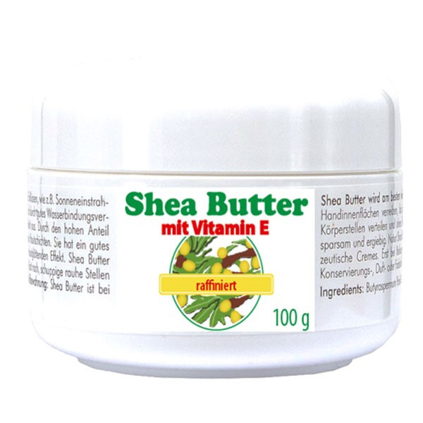 Shea Butter mit Vitamin E, raffiniert