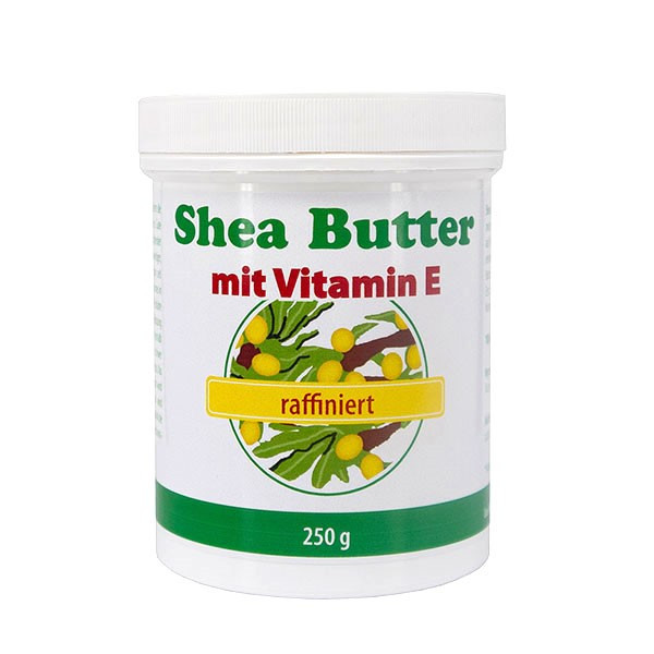Shea Butter mit Vitamin E, raffiniert