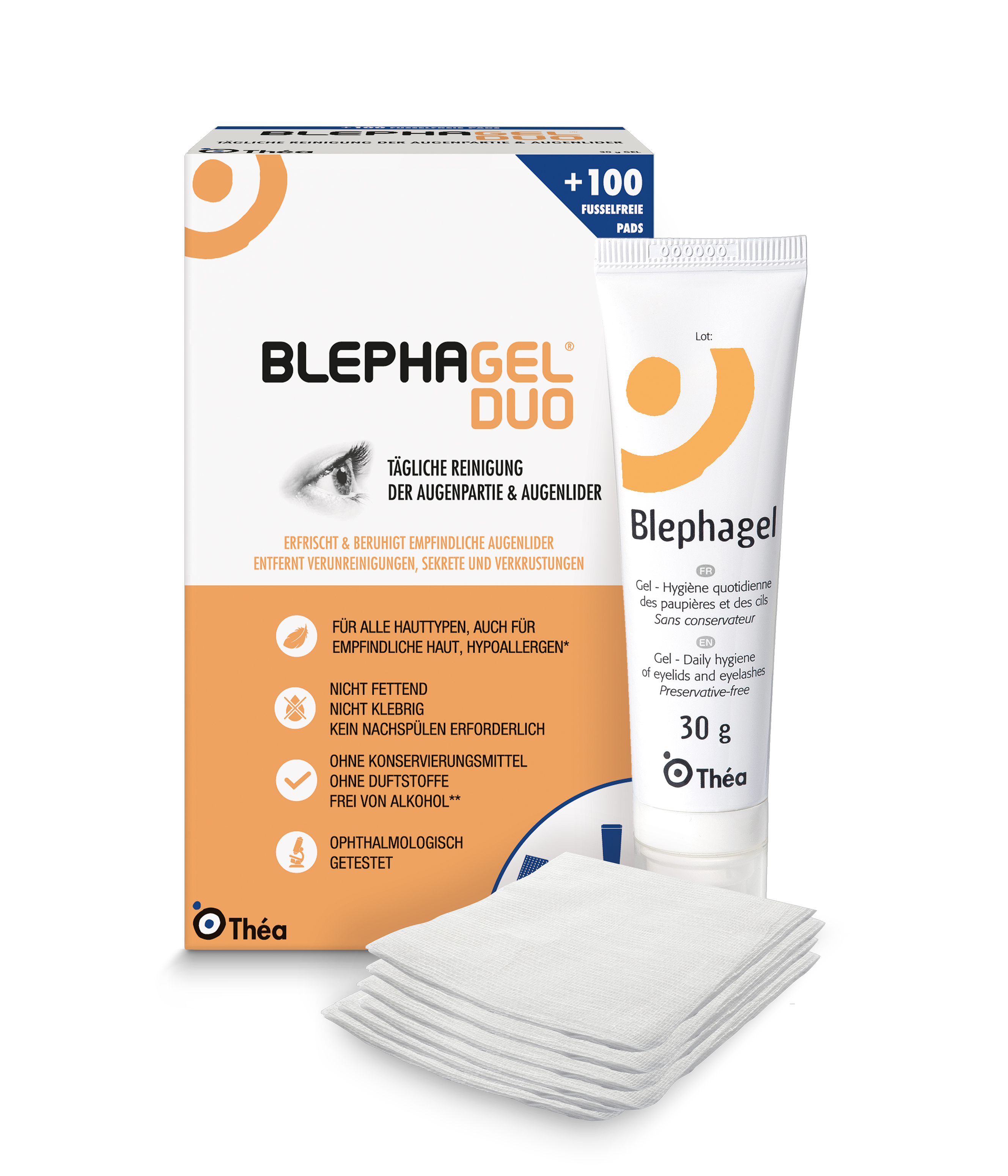 Blephagel Duo 30g + Pads