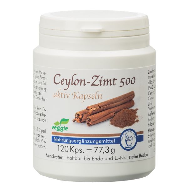 Ceylon-Zimt 500 aktiv
