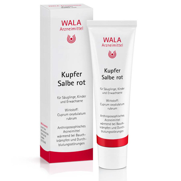 Kupfer Salbe rot