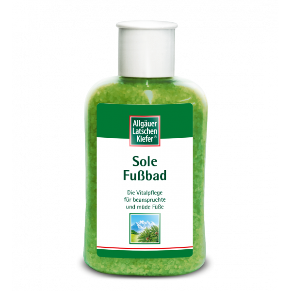 ALLGÄUER LATSCHENKIEFER Sole Fußbad