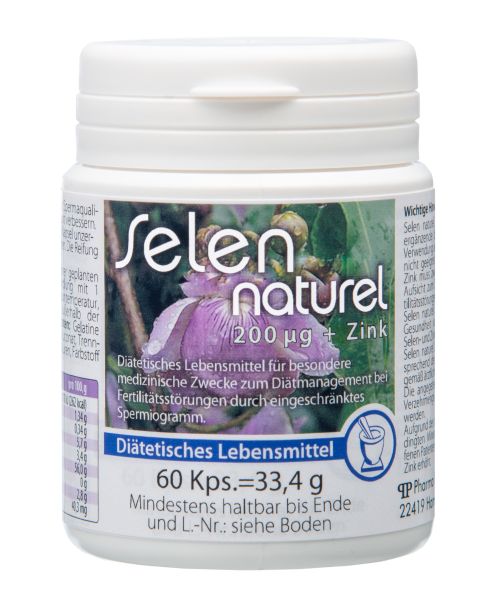 Selennaturel 200µg + Zink