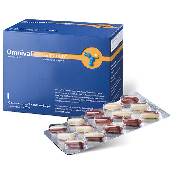 Omnival orthomolekular 2OH immun 30 Kapseln
