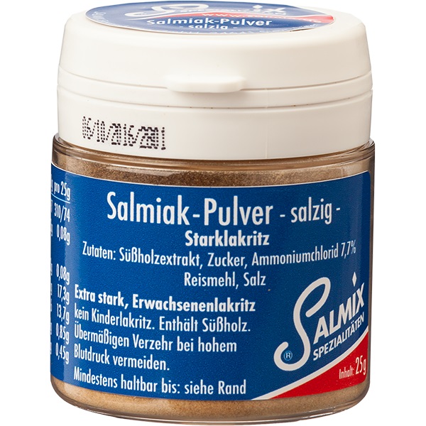 Salmiak-Pulver - salzig