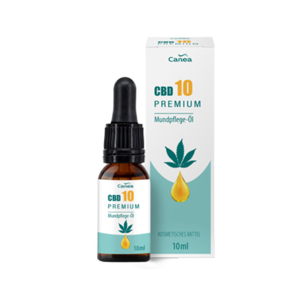 Canea CBD 10 PREMIUM Mundpflege-Öl