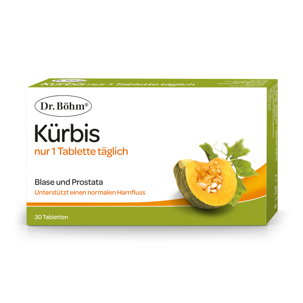 Dr. Böhm® Kürbis nur 1 Tablette täglich
