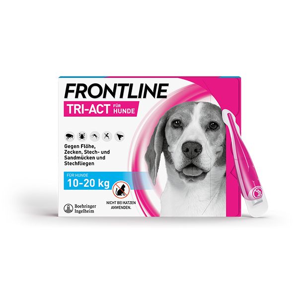 FRONTLINE TRI-ACT für Hunde von 10-20kg