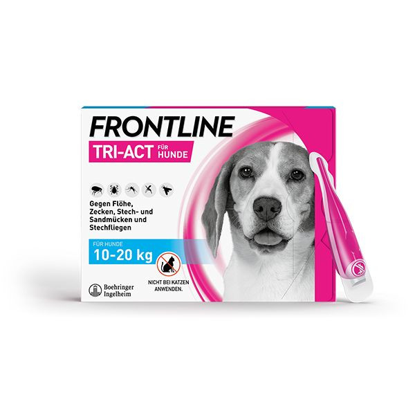 FRONTLINE TRI-ACT für Hunde von 10-20kg