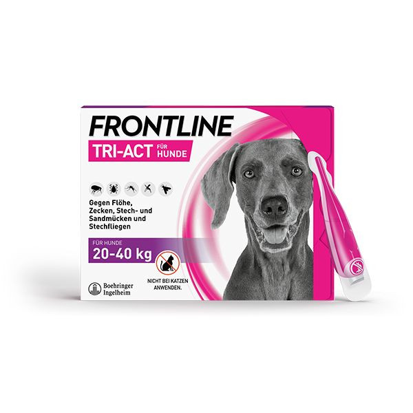 FRONTLINE TRI-ACT für Hunde von 20-40kg