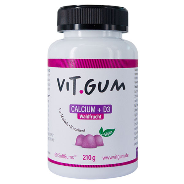 Vit. Gum Calcium D3 Waldfrucht
