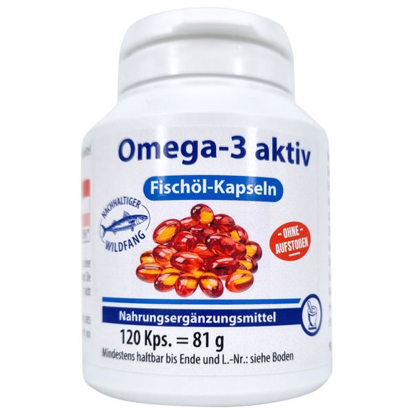 Omega-3 aktiv Fischöl Kapseln