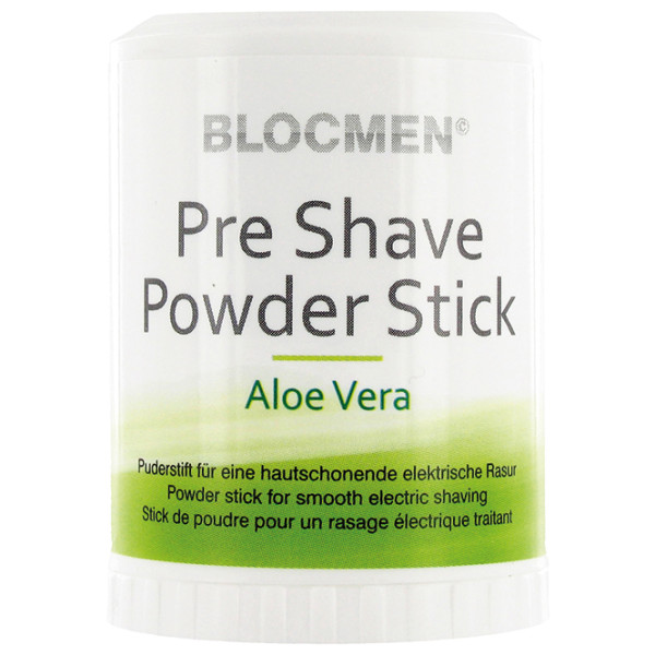 BLOCMEN© Aloe Vera Pre-Shave Rasurpuderstift