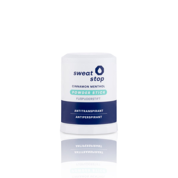 SweatStop® Fußpuderstift mit Zimt und Menthol