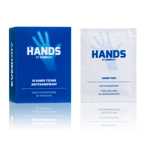 EVERDRY® Antitranspirant Hands Tücher