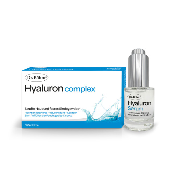 Dr. Böhm® Hyaluron complex Tabletten + Hyaluron Serum