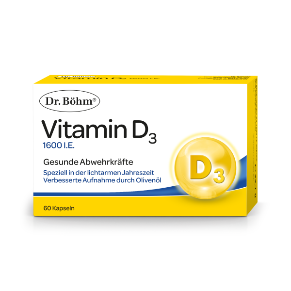 Dr. Böhm® Vitamin D3 1600 I.E.