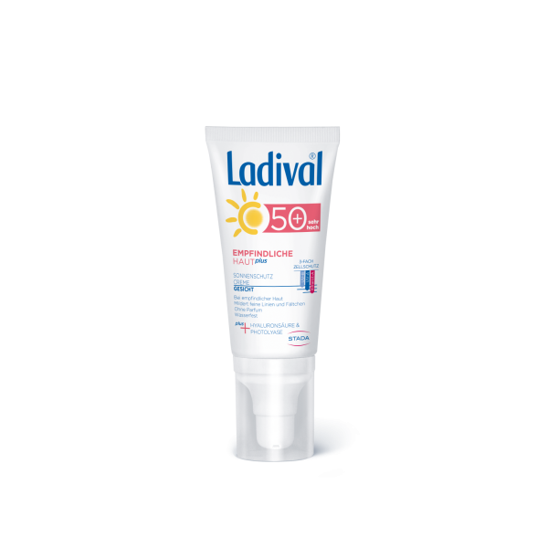Ladival® Empfindliche Haut plus Sonnenschutz Creme Gesicht LSF 50+