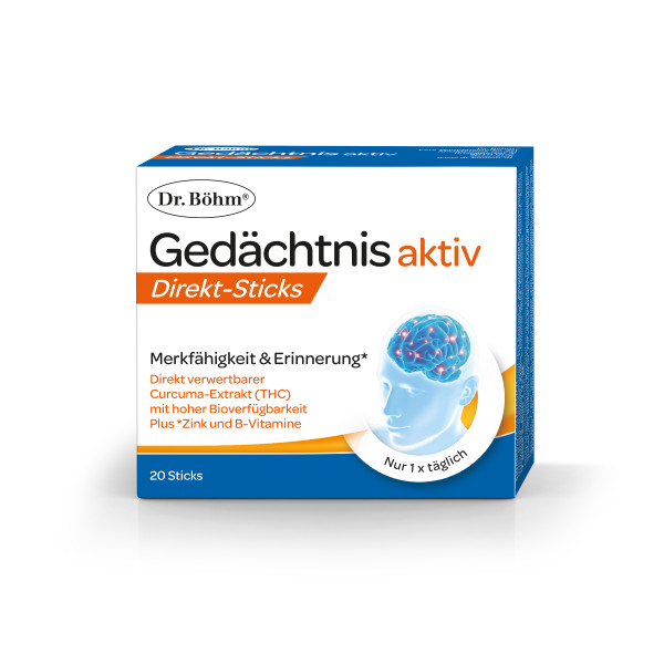 Dr. Böhm® Gedächtnis aktiv Direkt-Sticks